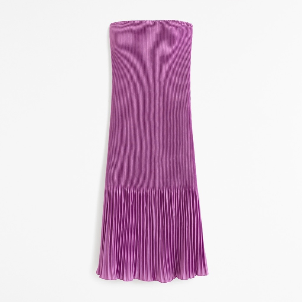 Abercrombie & Fitch Purple Midi Dress